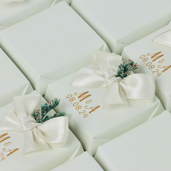 Personalized bridal chocolate hard box