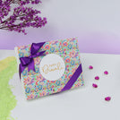 Happy diwali floral pattern designed 20-piece premium chocolate hard box