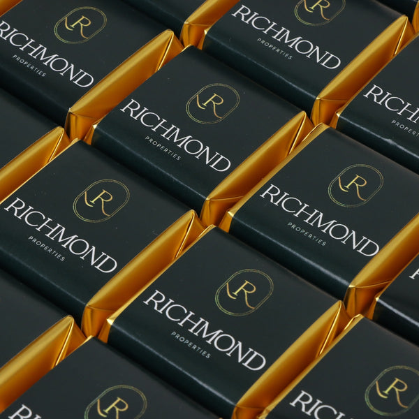 Set of 2 Corporate customized premium chocolate hard box