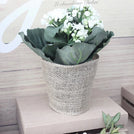 Baby rustic theme chocolate wood stand