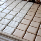 Baby rustic theme chocolate wood stand