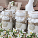 Baby rustic theme chocolate wood stand