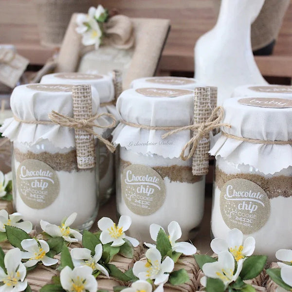 Baby rustic theme chocolate wood stand