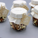 Baby rustic theme chocolate wood stand