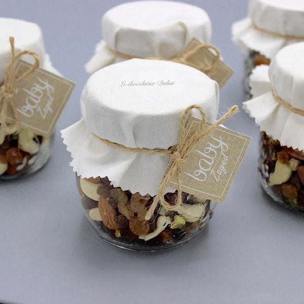 Baby rustic theme chocolate wood stand