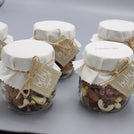 Baby rustic theme chocolate wood stand