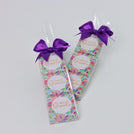 Set of 20 Happy Diwali floral designed 3-piece premium chocolate pack giveaway