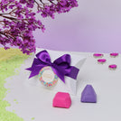 Set of 20 Happy Diwali floral pattern designed premium chocolate pillow soft box