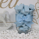 Baby boy carousel horse theme decorated chocolate wood stand with personalized backdrop