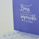 Retirement boss message designed premium chocolate medium hamper