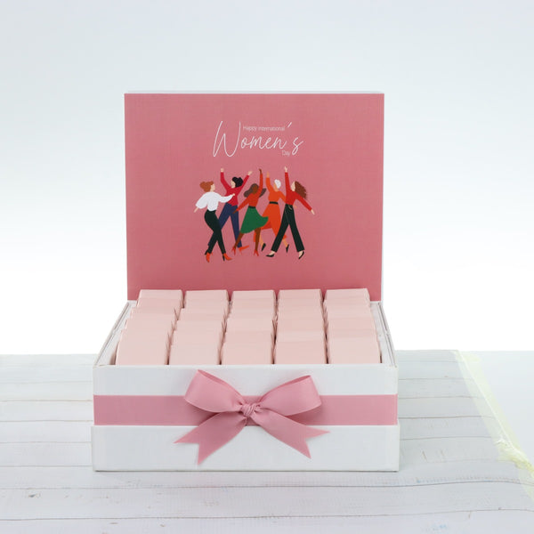 Happy international women's day designed premium chocolate large hamper