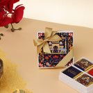 Set of 15 Happy Diwali majestic elephant designed 4P premium chocolate hard box