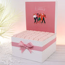 Happy international women's day designed premium chocolate extra large hamper