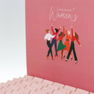 Happy international women's day designed premium chocolate extra large hamper