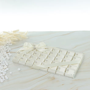 Bridal pearl decorated chocolate acry...