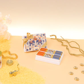 Set of 8 Happy Diwali elephant festiv...