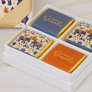 Set of 15 Happy Diwali elephant festive designed 4P premium chocolate hard box giveaway