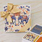 Set of 15 Happy Diwali elephant festive designed 4P premium chocolate hard box giveaway