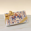 Set of 6 Happy Diwali elephant festive designed 8 - piece premium chocolate hard box giveaway