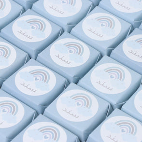 Baby boy personalized rainbow theme c...