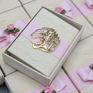 Set of 20 Baby flower decorated quran velvet box