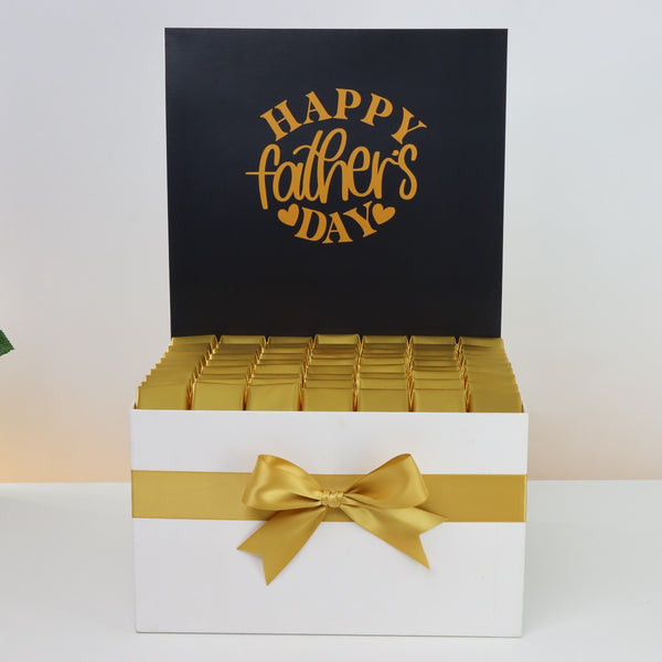 Father's day minimalist designed chocolate extra large hamper