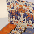 Happy diwali elephant festive designed premium chocolate small hamper