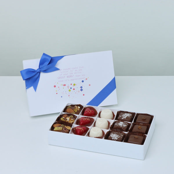 Great work designed 15piece premium chocolate hard box