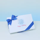 Happy Birthday "you deserve happiness" premium chocolate 15P hard box