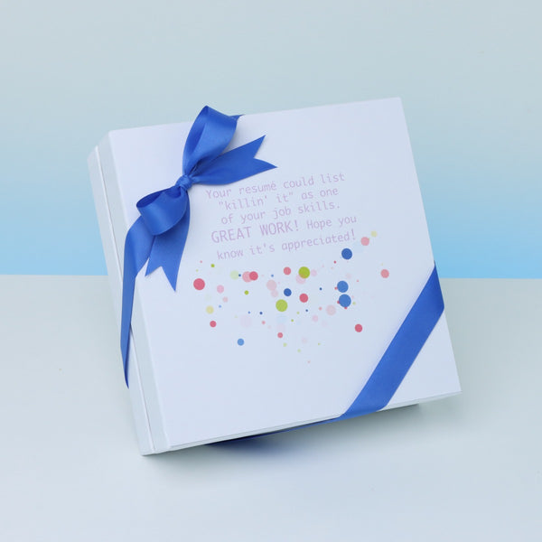 Great work designed premium chocolate one-layer hard box