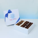 Birthday you deserve happiness 25-piece chocolate hard box