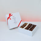 Best decision ever happy anniversary designed chocolate hard box