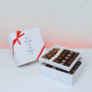 Best decision ever happy anniversary 2-layer chocolate hard box