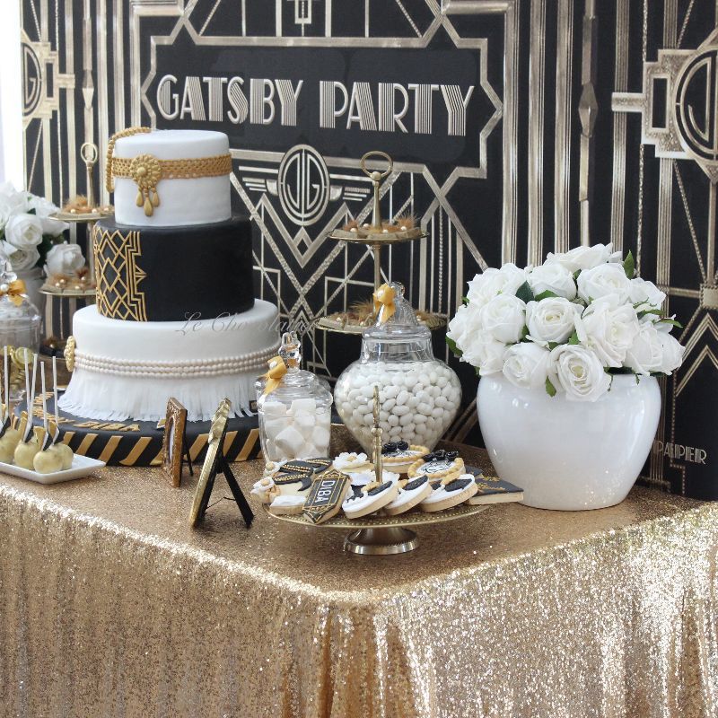 Great gatsby dessert / sweets table