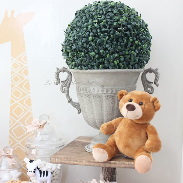 Luxury safari theme decorated chocolate & sweets dessert table