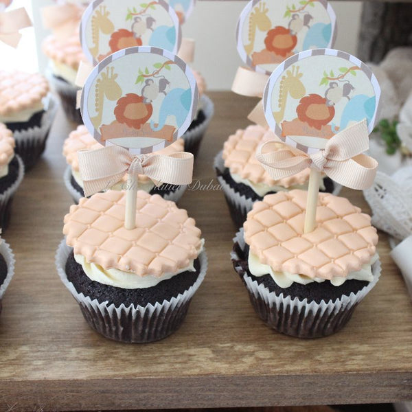 Luxury safari theme decorated chocolate & sweets dessert table