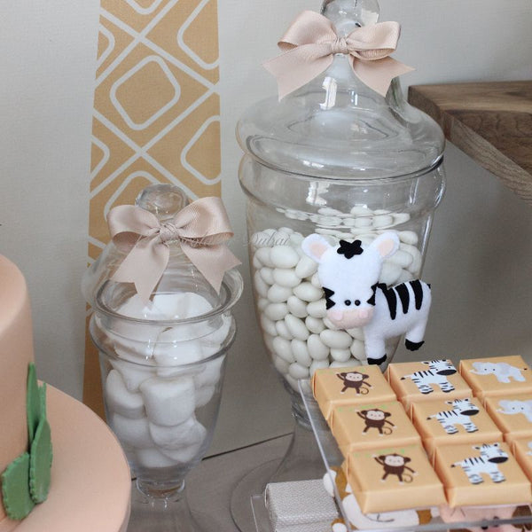 Luxury safari theme decorated chocolate & sweets dessert table