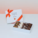 Good luck trying to find better co-worker than us traitor designed 12-piece premium chocolate hard box