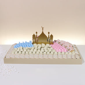 Luxury eid mubarak acrylic mosque dec...