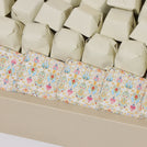 Luxury eid mubarak acrylic mosque decorated chocolate large leather tray