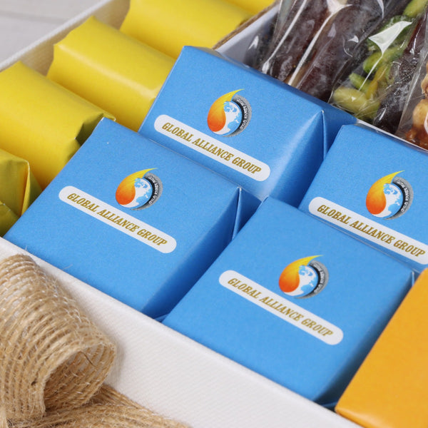 Corporate customized chocolate & sweets medium hamper