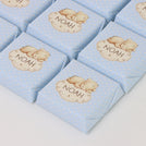 Baby teddy design personalized chocolate