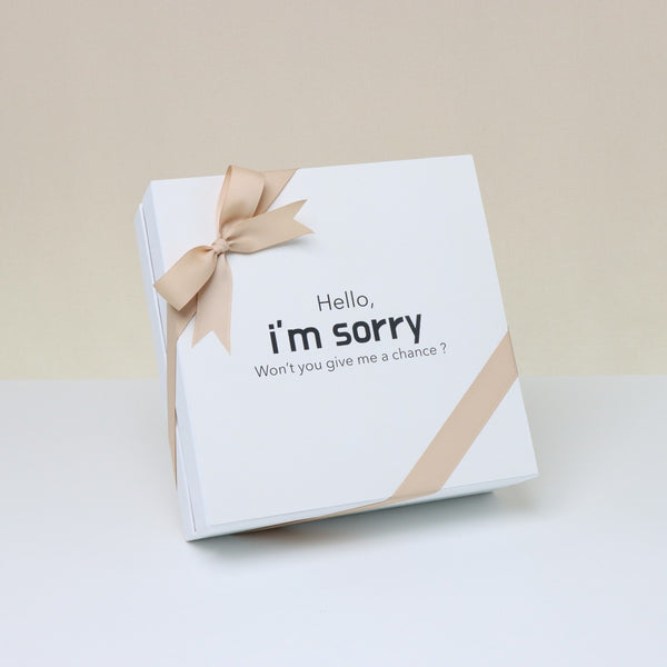 Hello, I'm sorry designed 2-layer chocolate hard box