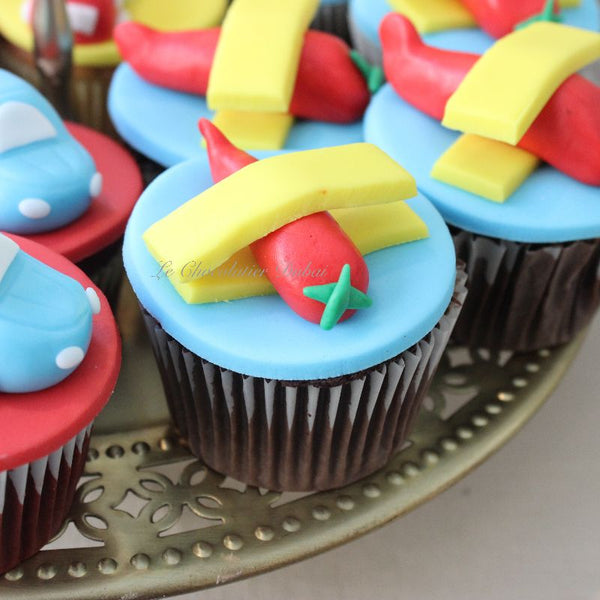 Baby boy toy store theme dessert table