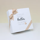 Good luck finding better co-worker than us premium chocolate one layer hard box