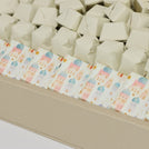 Eid Mubarak designed acrylic mosque decorated chocolate leather tray