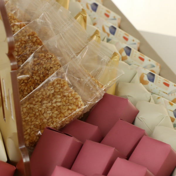 Eid Mubarak designed acrylic mosque decorated chocolate leather tray