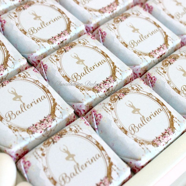 Ballerina designed chocolate