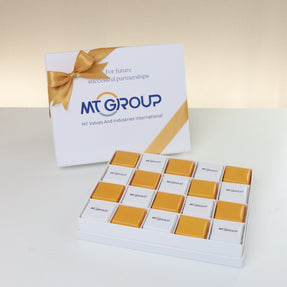 CORPORATE CUSTOMIZED 20-PIECE CHOCOLATE HARD BOX