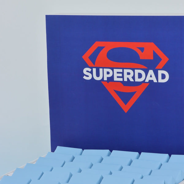 Father's day "Super dad" designed chocolate large hamper